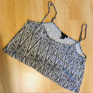 Patterned crop top